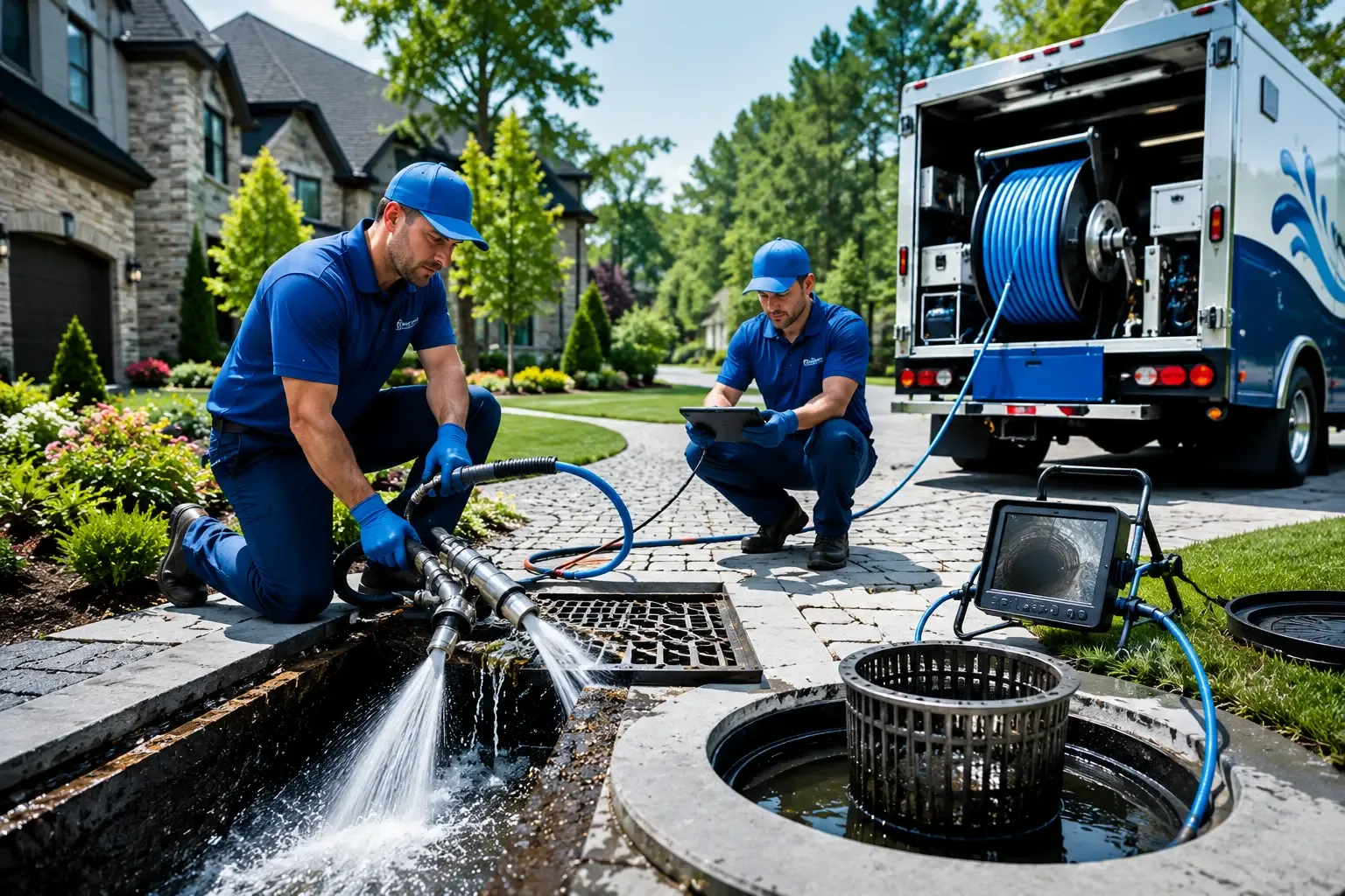 Local outdoor drain cleaning professionals in Eakly, OK